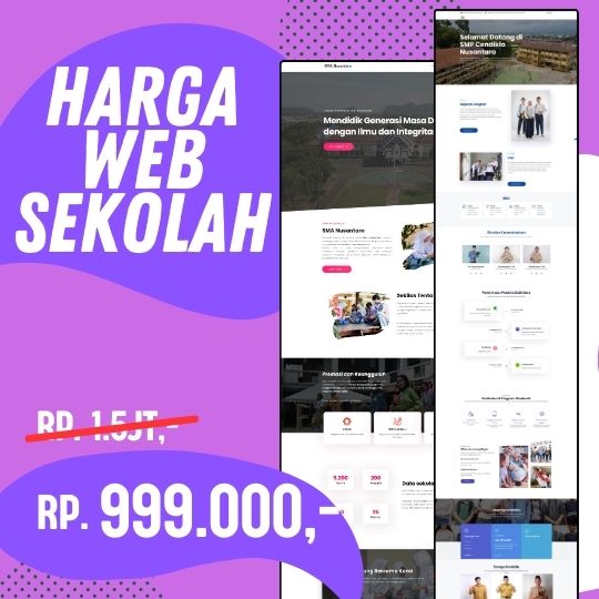 Harga Pembuatan Web Sekolah