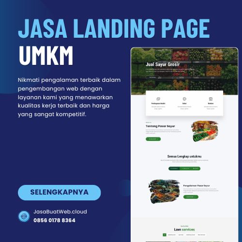 Jasa Pembuatan Landing Page UMKM