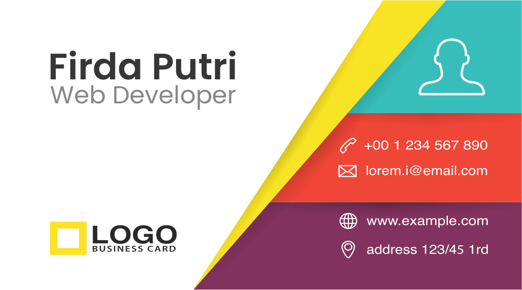 Sisi Depan - Kartu Nama 001