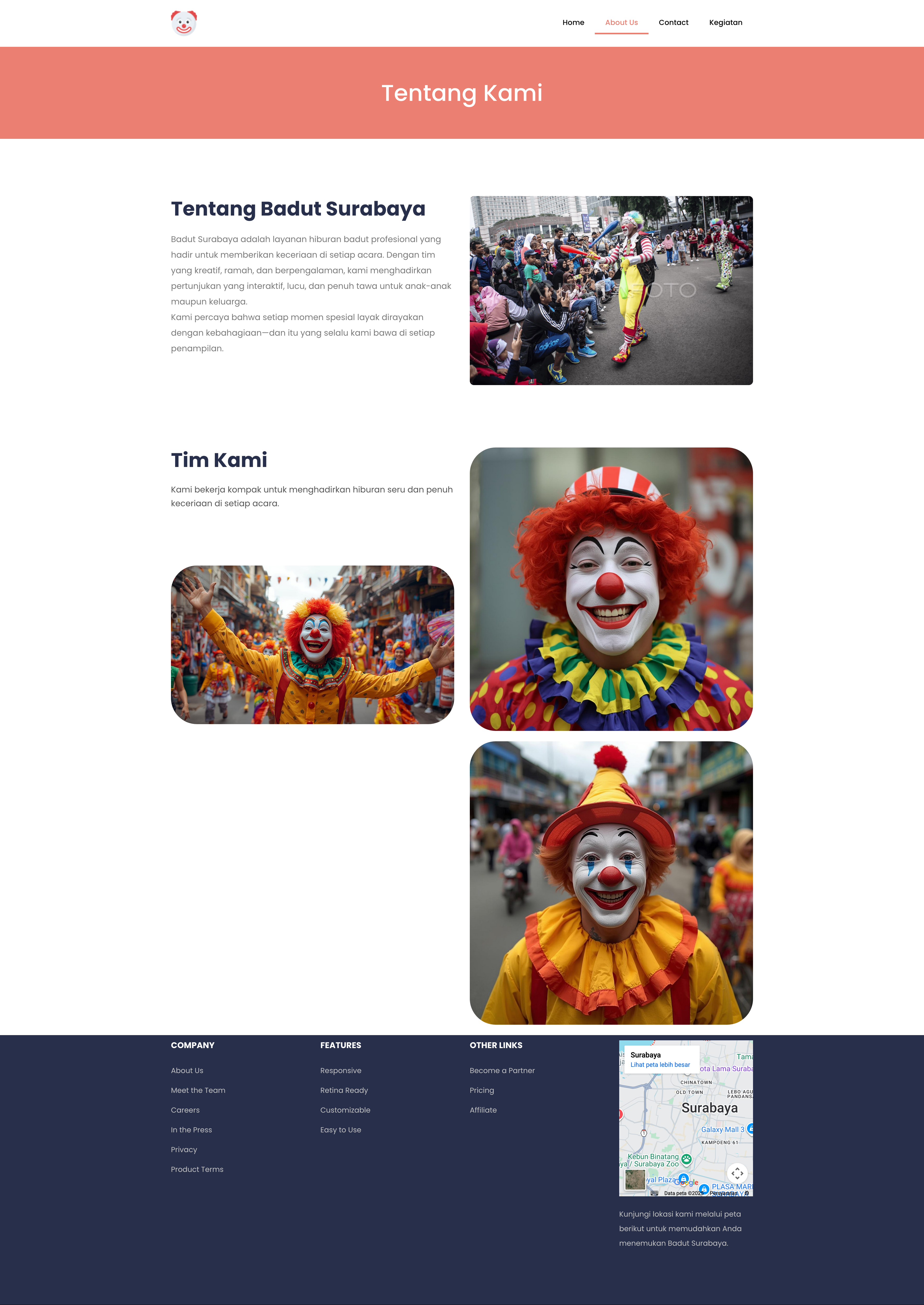 About Us - Jasa Buat Web Badut Surabaya