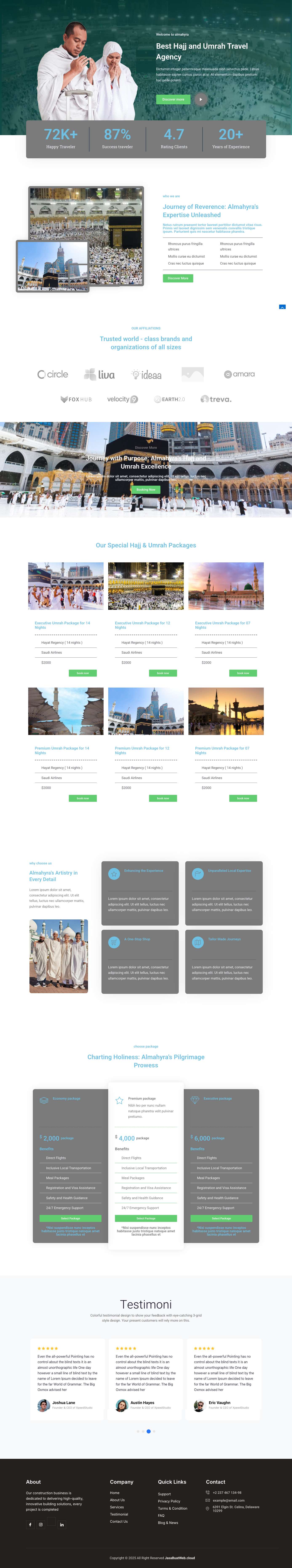 Web Travel Umroh dan Haji