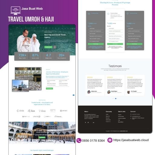Web Travel Umroh dan Haji